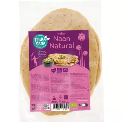 Terrasana Chleb naan 240 g Bio