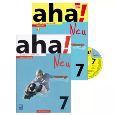 aha! Neu. Podr�cznik z CD audio i zeszyt �wicze� do j�zyka niemieckiego dla klasy 7 szko�y podstawowej. Kurs podstawowy - Anna Potapowicz, Krzysztof Tkaczyk