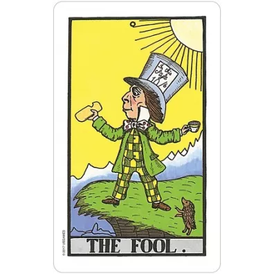 The Wonderland Tarot, karty w metalowym pude�ku