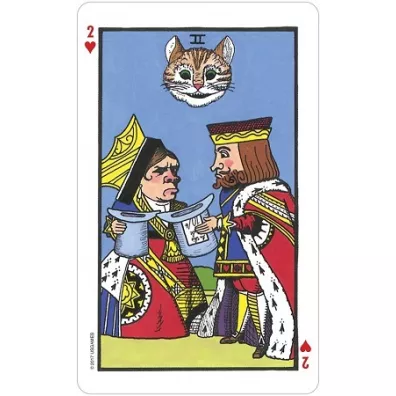 The Wonderland Tarot, karty w metalowym pude�ku