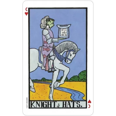 The Wonderland Tarot, karty w metalowym pude�ku