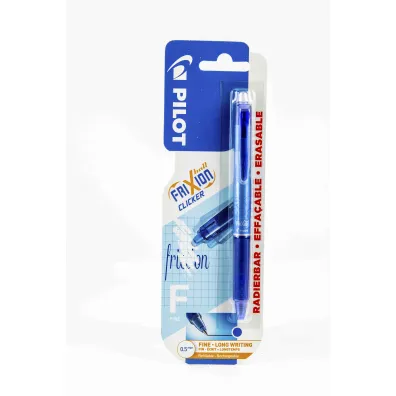 Pi�ro kulkowe Frixion Clicker Pilot 0,5 niebieskie blister
