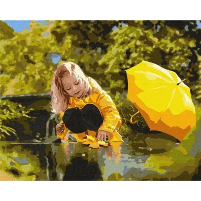 Ideyka Malowanie po numerach - Ciep�e jesienne dni 40x50cm