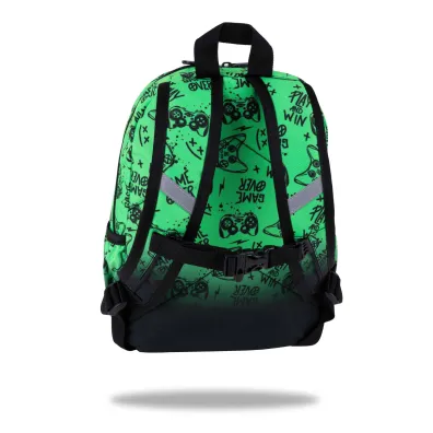 Patio Plecak dzieci�cy Coolpack Toby GAME OVER GRADIENT GREEN