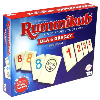 Rummikub XP. Edycja dla 6 graczy Tm Toys