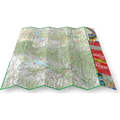 Gorce i Pieniny mapa turystyczna 1:50 000 foliowana 2023