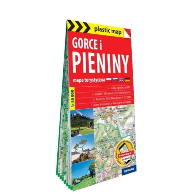 Gorce i Pieniny mapa turystyczna 1:50 000 foliowana 2023