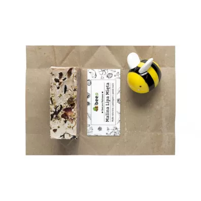 Mokosh, Eco Life Bee.pl Kosmetyki + �wieca sojowa + Woreczek Zestaw 140 g + 110 g + 100 ml