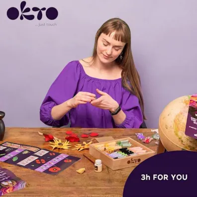 Sensory Art Okto Wood&Craft Zr�b w�asne kwiaty Wolno��
