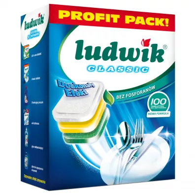Ludwik Tabletki do zmywarek Classic 100 szt.