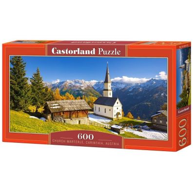 Puzzle 600 el. Koci Marterle, Carinthia, Austria Castorland