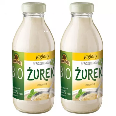 Kowalewski urek jaglany bezglutenowy koncentrat Zestaw 2 x 320 ml Bio