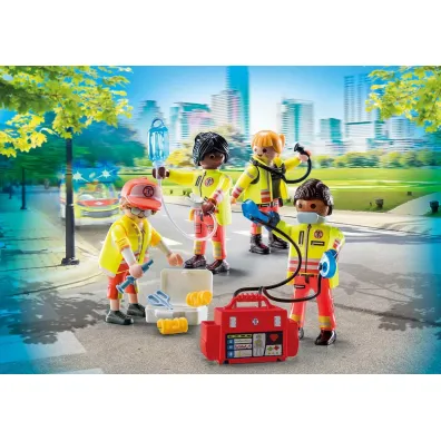 Playmobil City Life Zesp� ratunkowy 71244