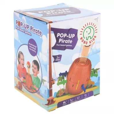 Szalony Pirat w beczce Pop up gra zrcznociowa CH-7004991