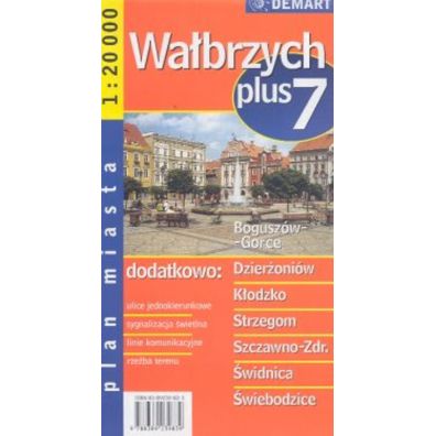 Plan Miasta Wabrzych +7 1:20 000