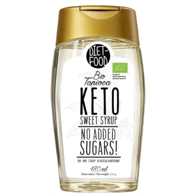 Diet-Food Syrop z tapioki keto bezglutenowy 235 g Bio