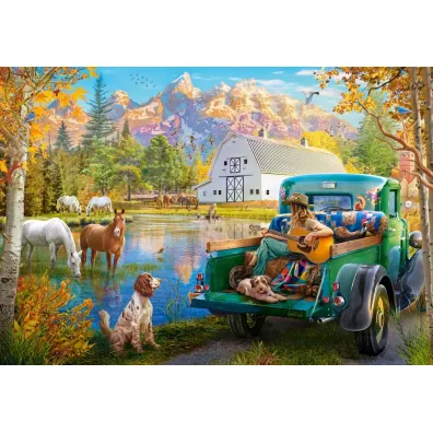 Puzzle 1500 el. Yellowstone CASTORLAND C-152322