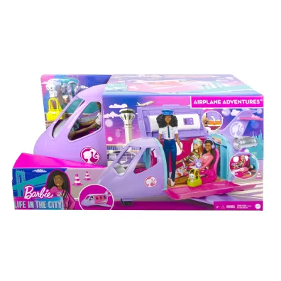 Barbie Lotnicza przygoda Samolot+Lalka HCD49 Mattel