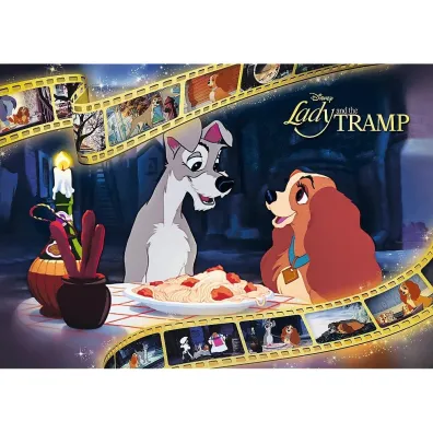 Puzzle 1000 el. Zakochany Kundel Trefl