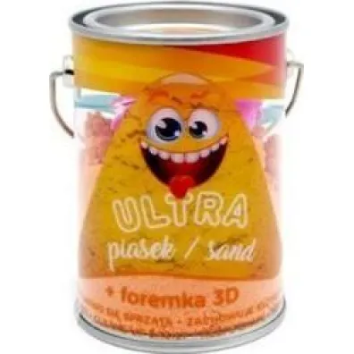 Ultra Piasek 150g pomara�czowy + foremka Tygrysek Epee