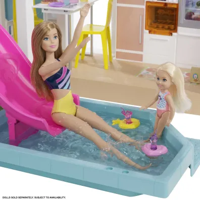 Barbie DreamHouse Deluxe Domek dla lalek GRG93 Mattel