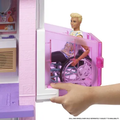 Barbie DreamHouse Deluxe Domek dla lalek GRG93 Mattel