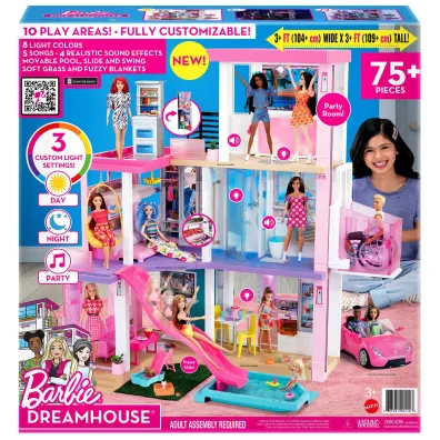 Barbie DreamHouse Deluxe Domek dla lalek GRG93 Mattel