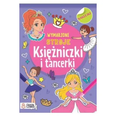 Ksi�niczki i tancerki. Koloruj i naklejaj