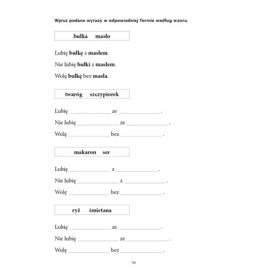 �wiczenia dla os�b z afazj� Formy gramatyczne cz�� 1 i 2