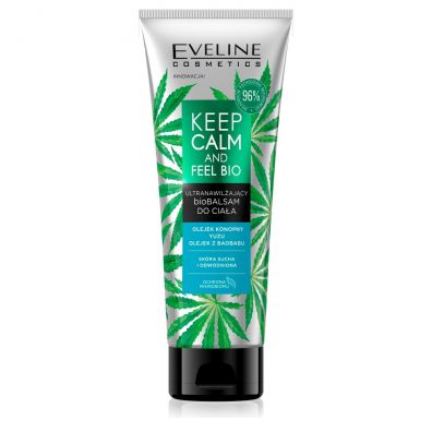 Eveline Cosmetics Keep Calm And Feel Bio ultranawilżający bio balsam do ciała Yuzu 250 ml