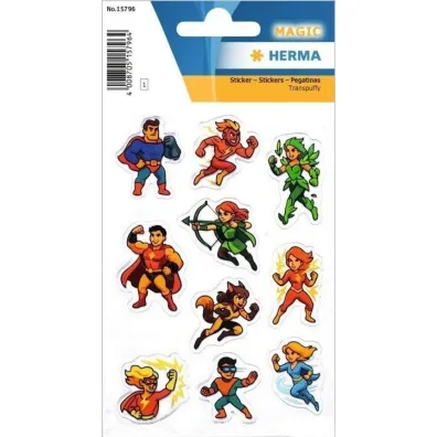 Herma Naklejki Magic Super Hero