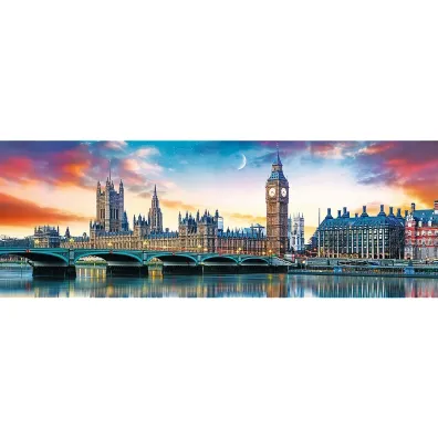 Puzzle panoramiczne 500 el. Big Ben i Pa�ac Westminsterski, Londyn Trefl