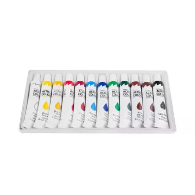 Easy Stationery Farby akrylowe 12x12ml