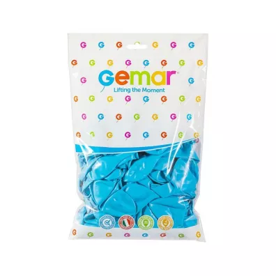 Godan Balon cyfra 10 pastelowy 100 szt.