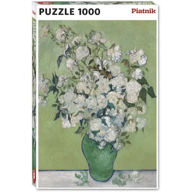 Puzzle 1000 el. Van Gogh, Wazon z r�ami PIATNIK