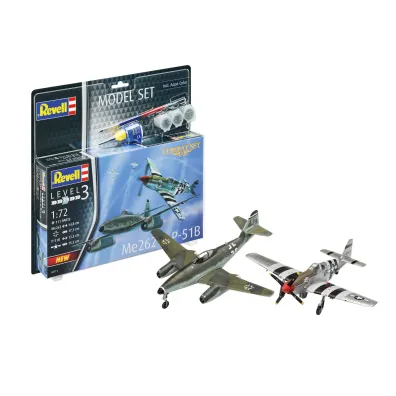Model set Messerschmitt Me262/P-51B Mustang Cobi