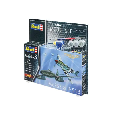 Model set Messerschmitt Me262/P-51B Mustang Cobi
