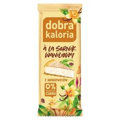 Dobra Kaloria Baton z nerkowc�w ala sernik 35 g