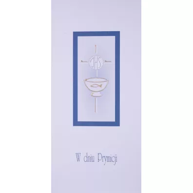 Mak Karnet Prymicja DL PR01 - W dniu Prymicji