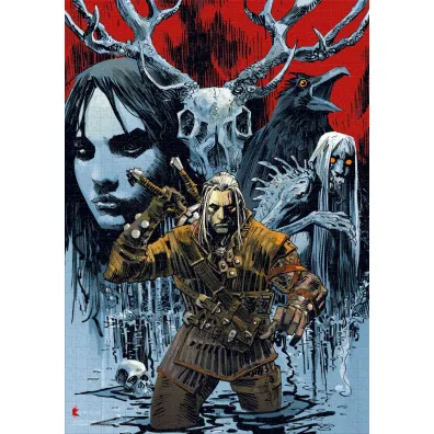 Puzzle 1000 el. The Witcher (Wied�min) House of Glass Good Loot