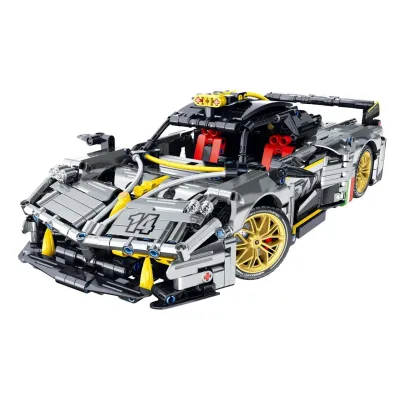 Klocki iM.Master 1:14 model auto srebne 1237 element�w