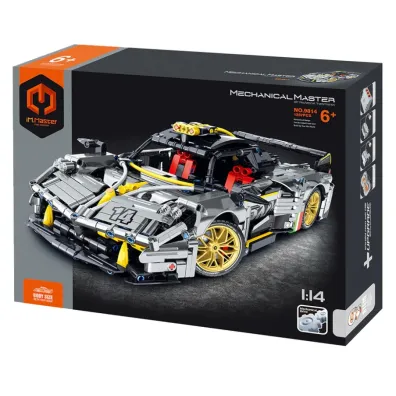 Klocki iM.Master 1:14 model auto srebne 1237 element�w
