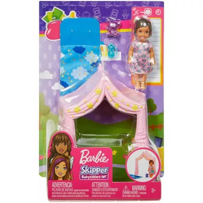 Lalka Barbie z akcesoriami spacerowymi FXG97 Mattel