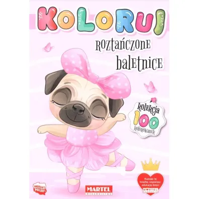 Rozta�czone baletnice. Koloruj
