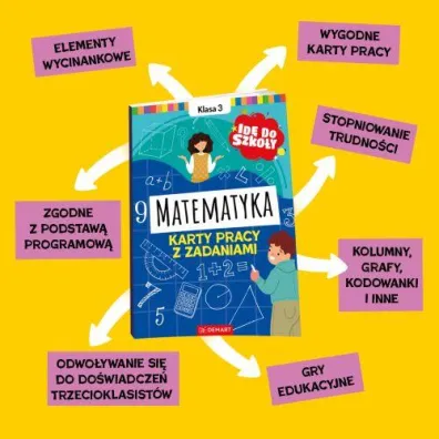 Id� do szko�y. Matematyka. Klasa 3. Karty pracy z zadaniami