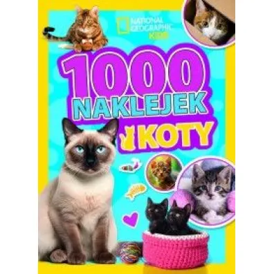 1000 naklejek. Koty. National Geographic Kids