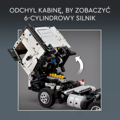 LEGO Technic Ci�ar�wka Volvo FMX i koparka EC230 Electric 42175