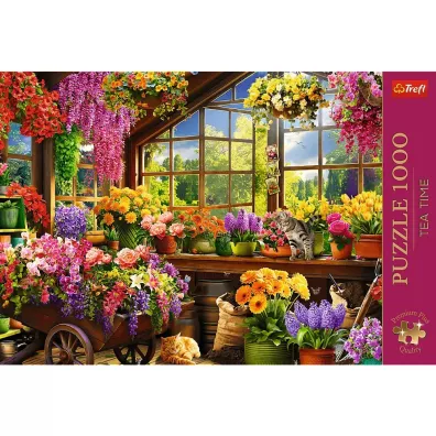 Puzzle 1000 el. Przygotowania do wiosny Trefl