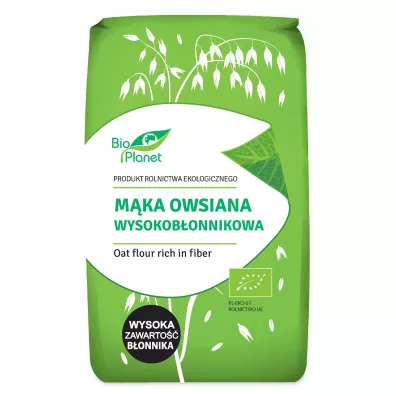 Bio Planet Mka owsiana wysokobonnikowa  BIO 400 g Bio