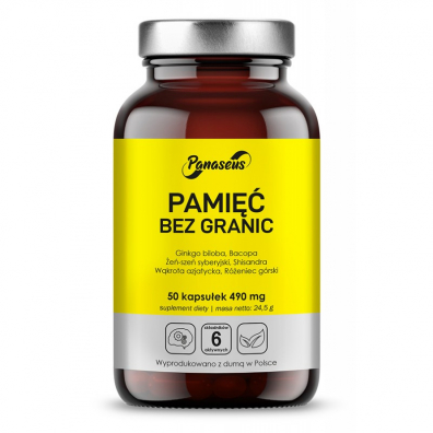 Panaseus Pami bez granic - suplement diety 50 kaps.